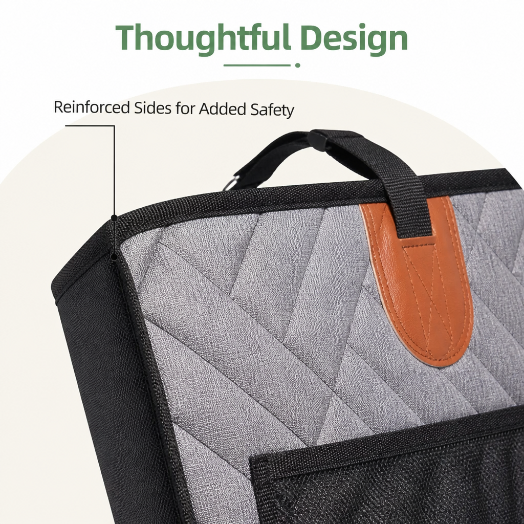 DogBedHouse Waterproof Hard-Bottom Back Seat Extender