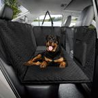 DogBedHouse Waterproof Hard-Bottom Car Seat Extender (Removable & Washable)