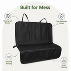 DogBedHouse Waterproof Heavy-Duty Non-Slip Car Seat Cover