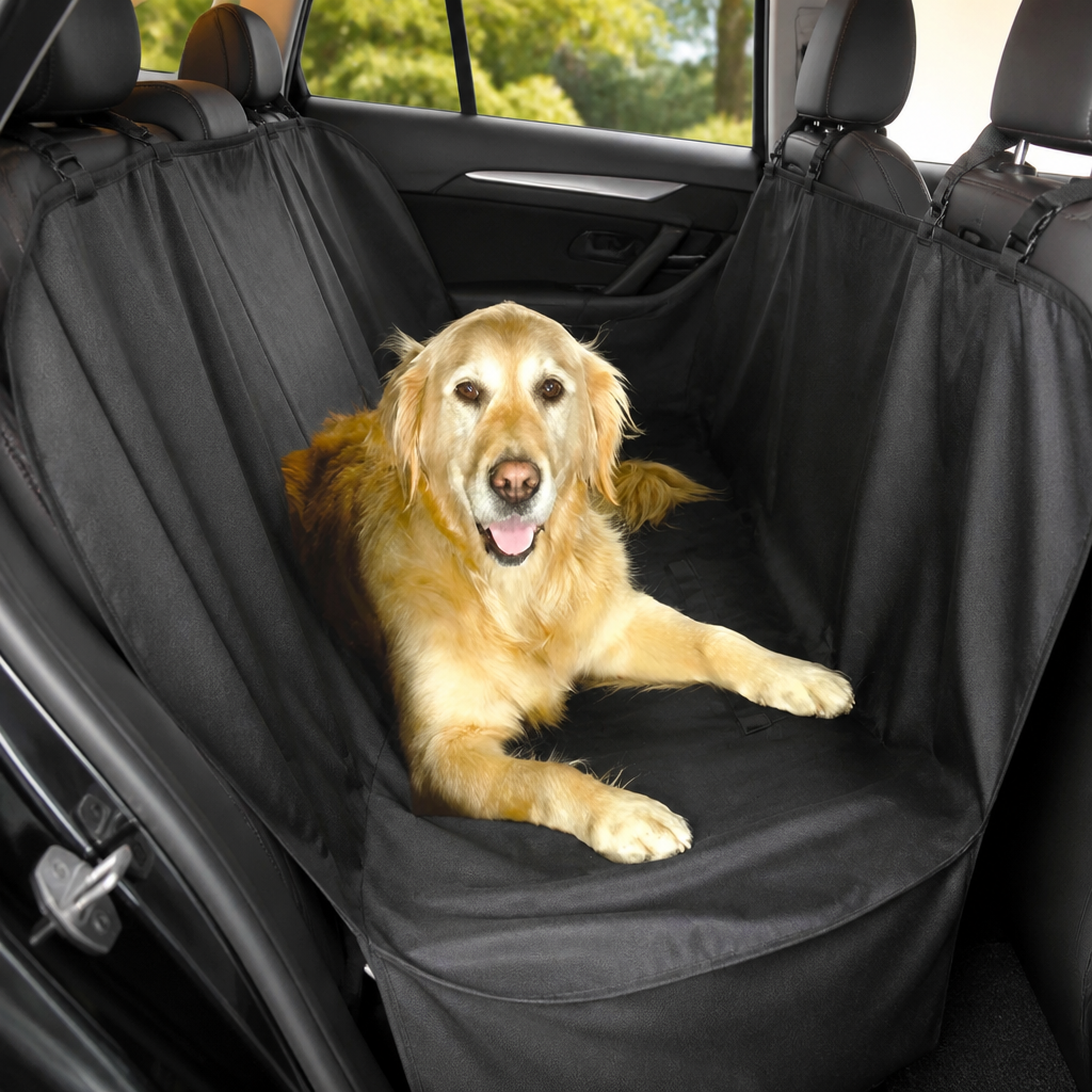 DogBedHouse Waterproof Heavy-Duty Scratchproof Car Seat Cover (Hammock Style)