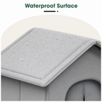 DogBedHouse Waterproof Insulated Elevated Outdoor Pet House