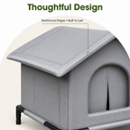 DogBedHouse Waterproof Insulated Elevated Outdoor Pet House