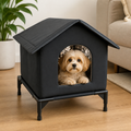 DogBedHouse Waterproof & Insulated Foldable Pet Cave Bed (Washable)