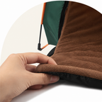 DogBedHouse Waterproof & Lightweight Pop-Up Pet Tent (Removable Cushion)
