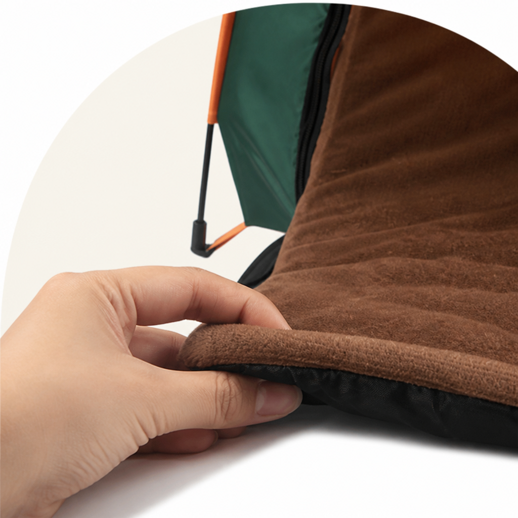 DogBedHouse Waterproof & Lightweight Pop-Up Pet Tent (Removable Cushion)