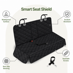 DogBedHouse Waterproof & Non-Slip Back Seat Dog Cover (Convertible)