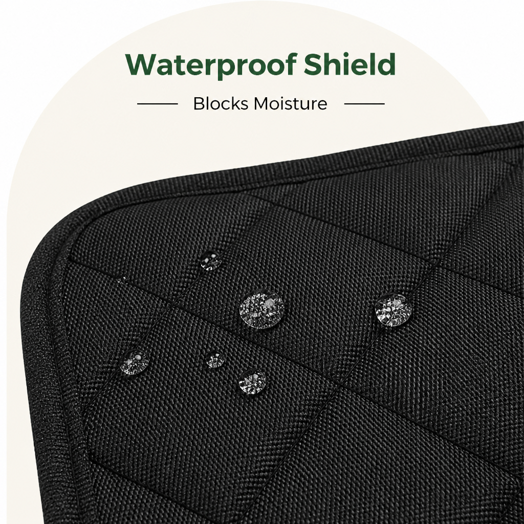 DogBedHouse Waterproof & Non-Slip Back Seat Dog Cover (Convertible)