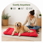 DogBedHouse Waterproof & Non-Slip Foldable Dog Bed (Roll-Up)