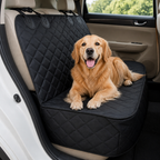 DogBedHouse Waterproof Non-Slip Machine Washable Dog Car Seat Cover