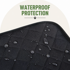 DogBedHouse Waterproof Non-Slip Machine Washable Dog Car Seat Cover
