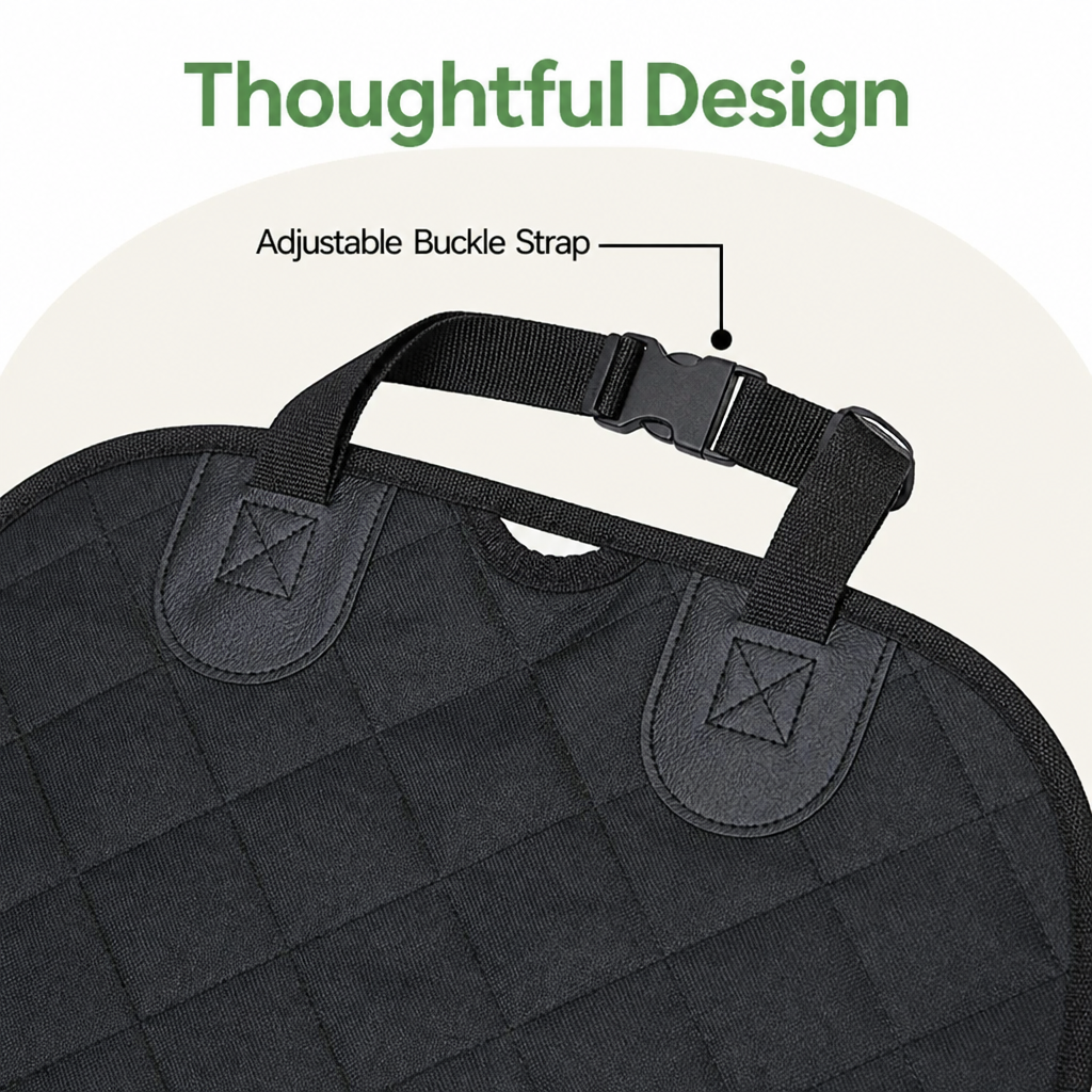 DogBedHouse Waterproof Non-Slip Machine Washable Dog Car Seat Cover