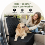 DogBedHouse Waterproof Non-Slip Machine Washable Dog Car Seat Cover