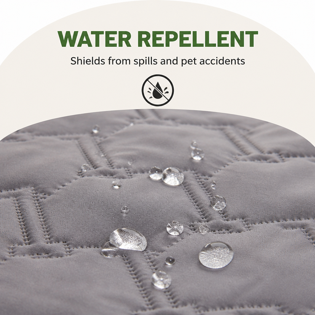 DogBedHouse Waterproof & Non-Slip Quilted Bed Protector