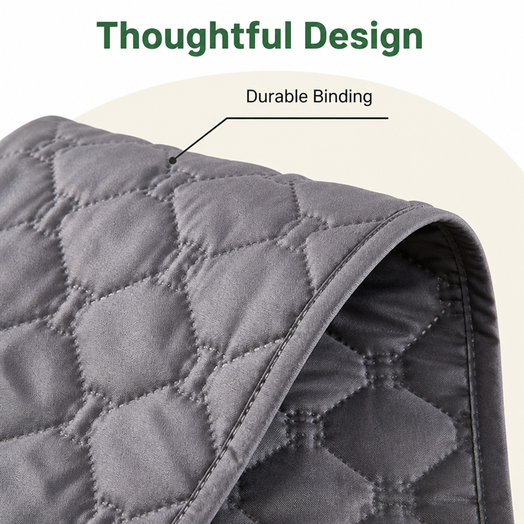 DogBedHouse Waterproof & Non-Slip Quilted Bed Protector