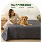 DogBedHouse Waterproof & Non-Slip Quilted Bed Protector