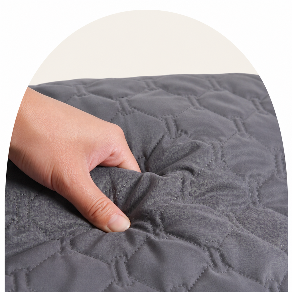 DogBedHouse Waterproof & Non-Slip Quilted Bed Protector
