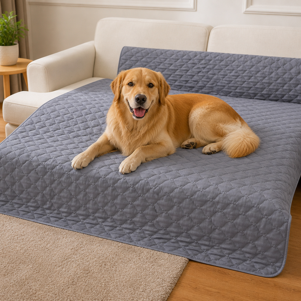 DogBedHouse Waterproof & Non-Slip Quilted Bed Protector