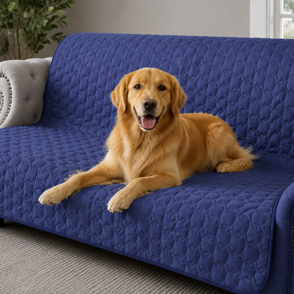 DogBedHouse Waterproof & Non-Slip Quilted Bed Protector