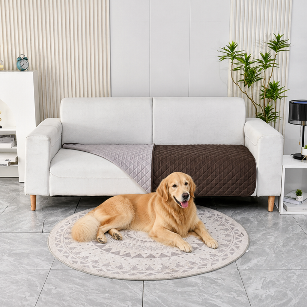 DogBedHouse Waterproof Non-Slip Quilted Sofa & Bed Protector