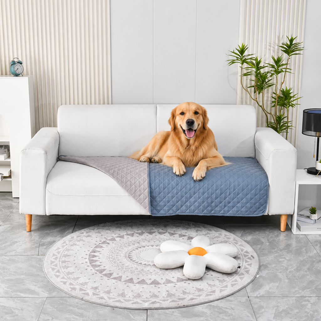 DogBedHouse Waterproof Non-Slip Quilted Sofa & Bed Protector