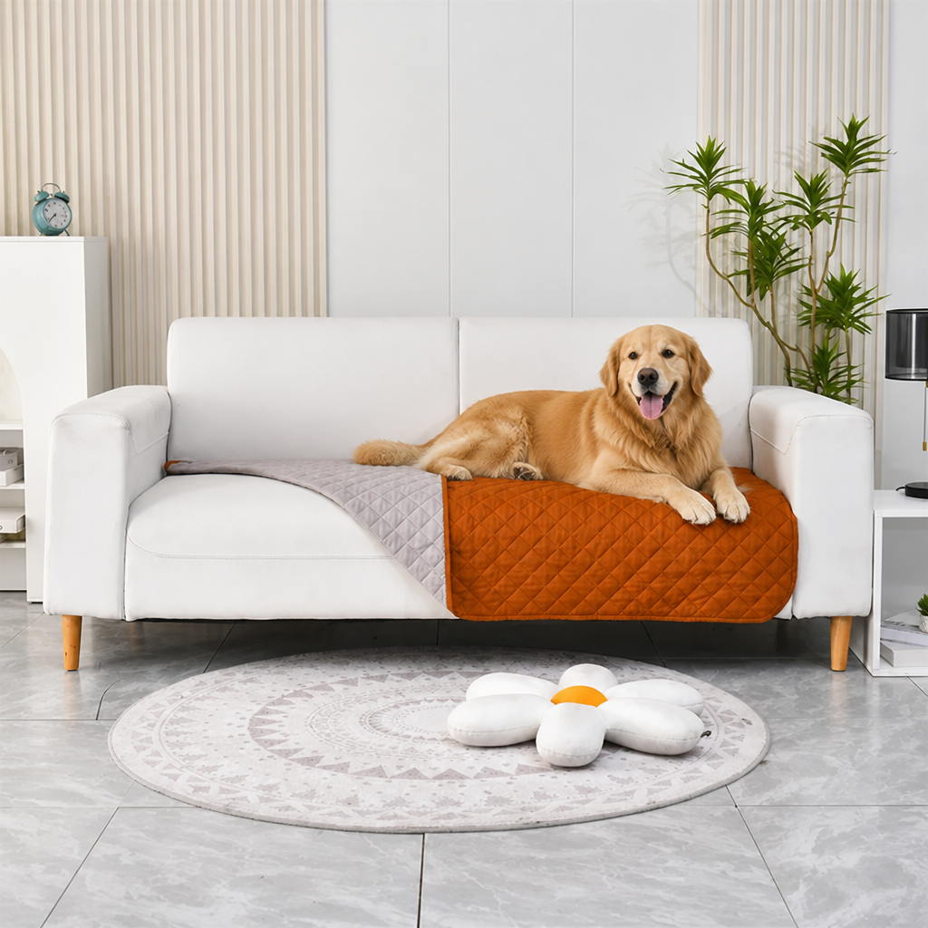 DogBedHouse Waterproof Non-Slip Quilted Sofa & Bed Protector