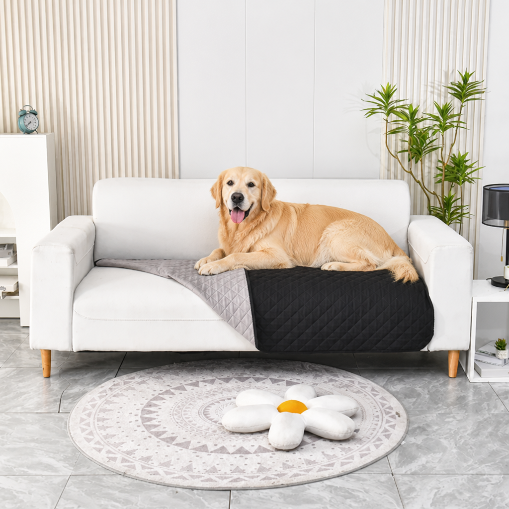 DogBedHouse Waterproof Non-Slip Quilted Sofa & Bed Protector
