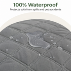 DogBedHouse Waterproof & Non-Slip Sofa Slipcover (1-4 Seater)