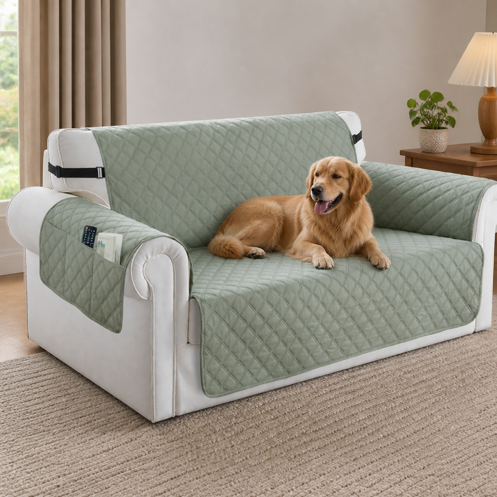 DogBedHouse Waterproof & Non-Slip Sofa Slipcover (1-4 Seater)