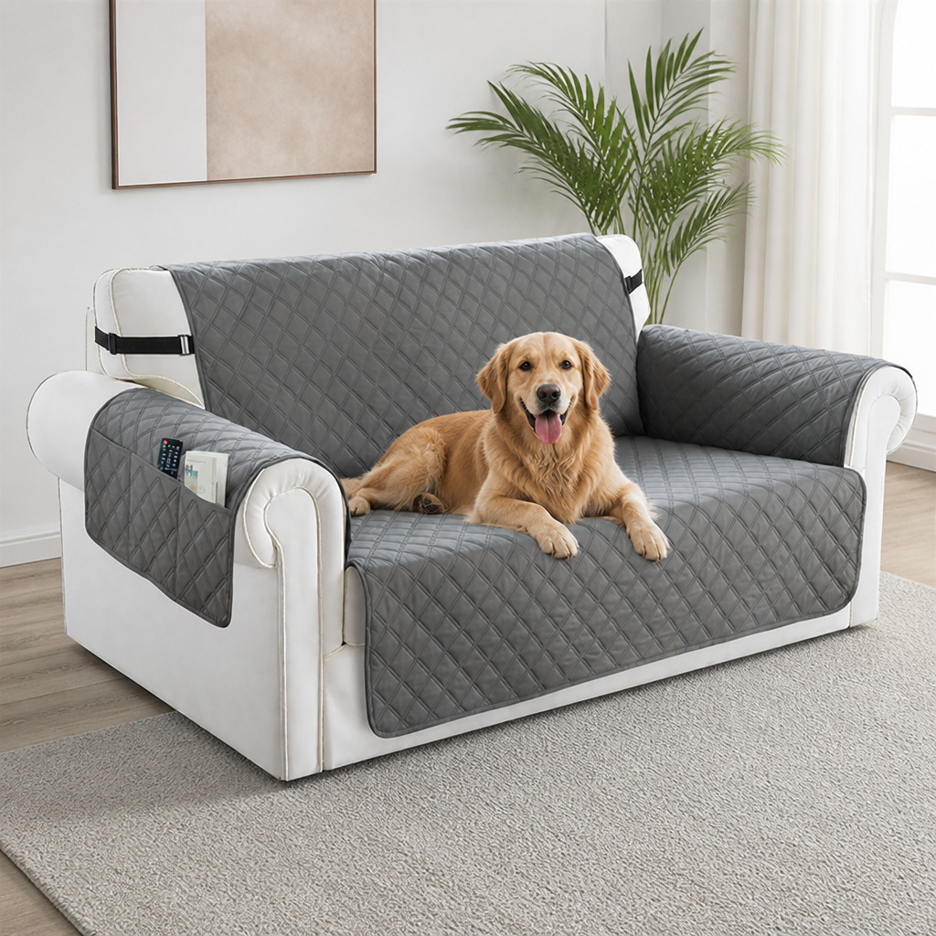 DogBedHouse Waterproof & Non-Slip Sofa Slipcover (1-4 Seater)