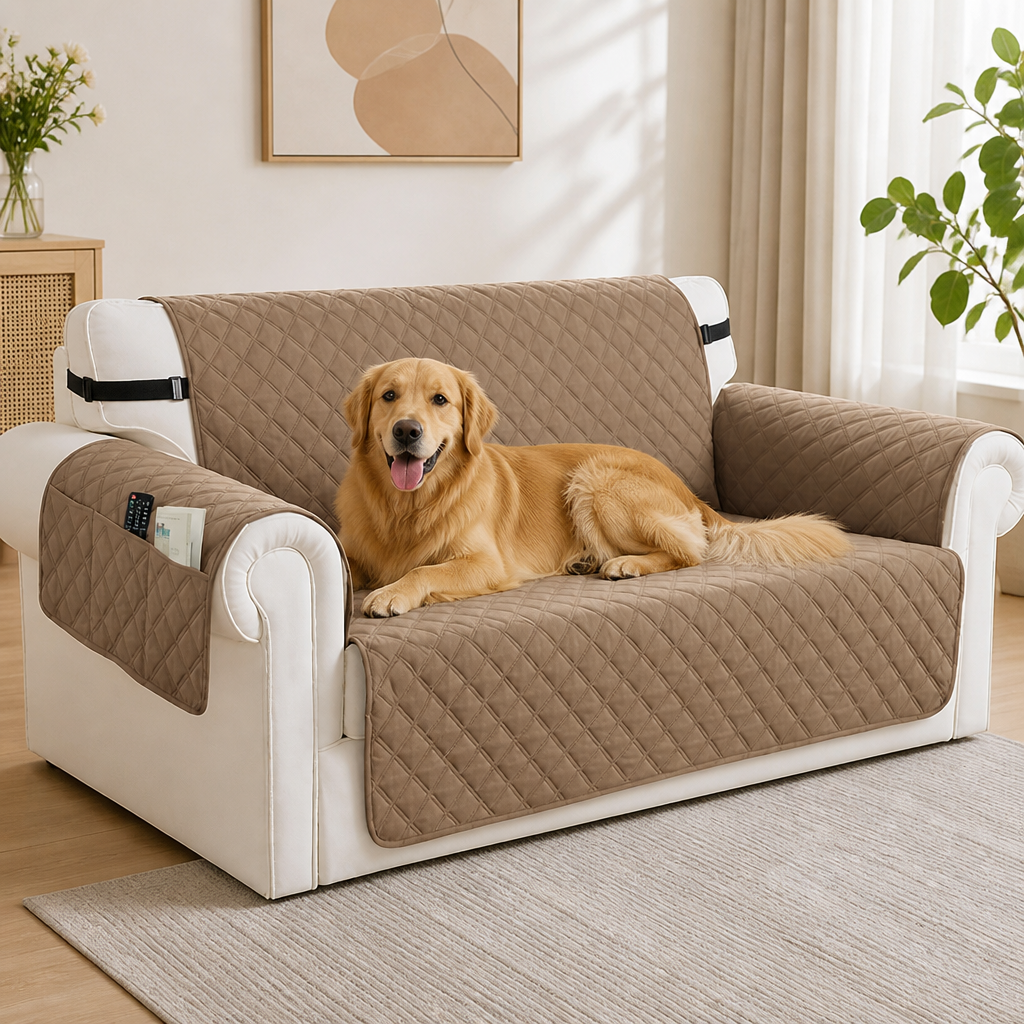 DogBedHouse Waterproof & Non-Slip Sofa Slipcover (1-4 Seater)