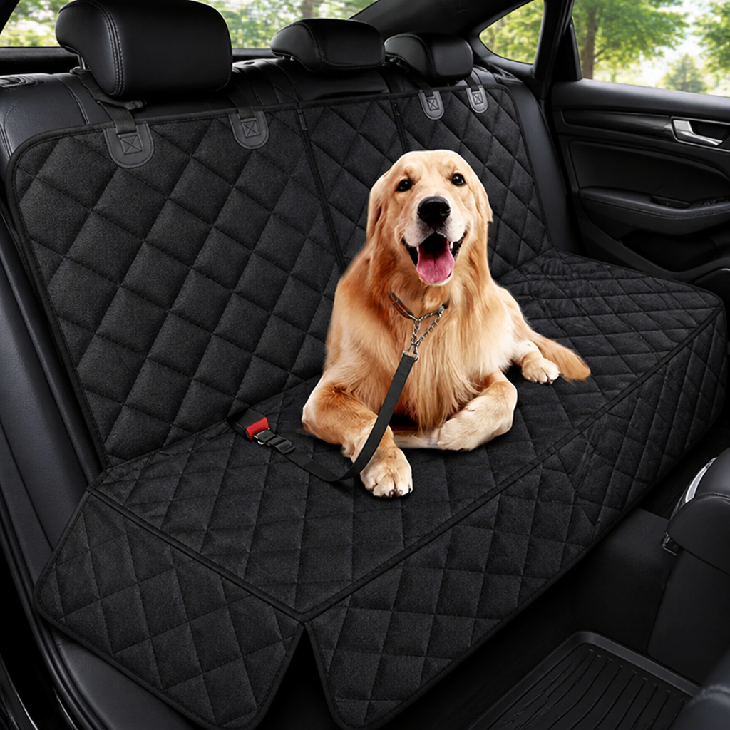 DogBedHouse Waterproof & Nonslip Hammock Car Seat Cover (Universal Fit)