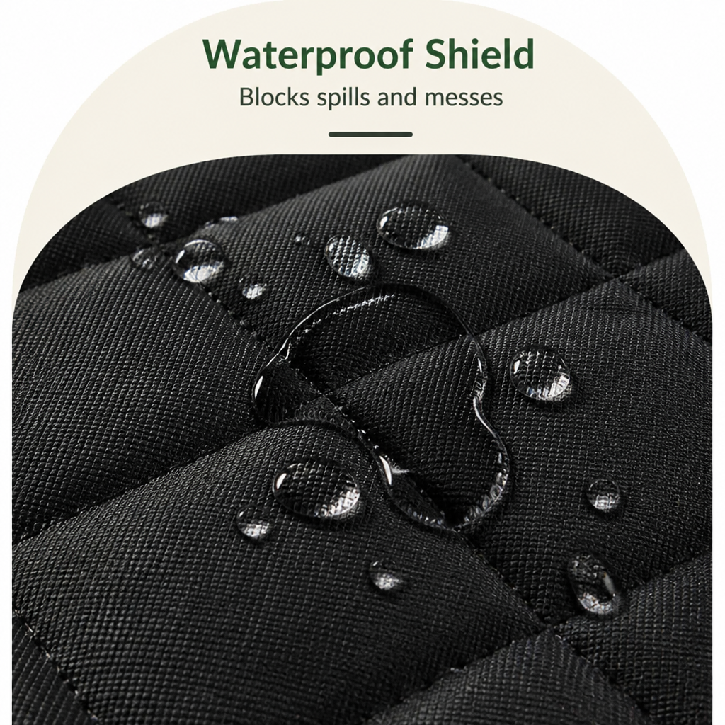 DogBedHouse Waterproof & Nonslip Hammock Car Seat Cover (Universal Fit)