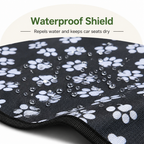 DogBedHouse Waterproof Oxford 600D Car Seat Cover (Non-Slip Base)