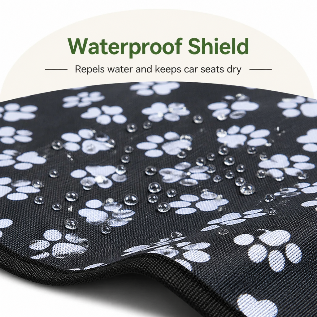 DogBedHouse Waterproof Oxford 600D Car Seat Cover (Non-Slip Base)