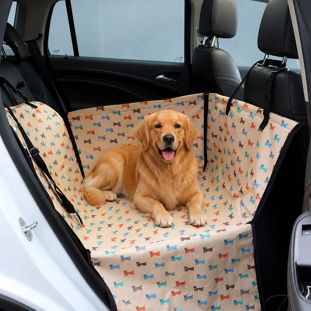 DogBedHouse Waterproof Oxford & Easy-Clean Car Seat Cover