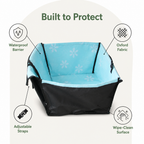 DogBedHouse Waterproof Oxford & Easy-Clean Car Seat Cover