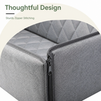 DogBedHouse Waterproof Oxford Foldable Car Seat Carrier