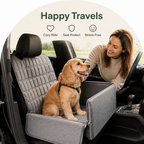 DogBedHouse Waterproof Oxford Foldable Car Seat Carrier
