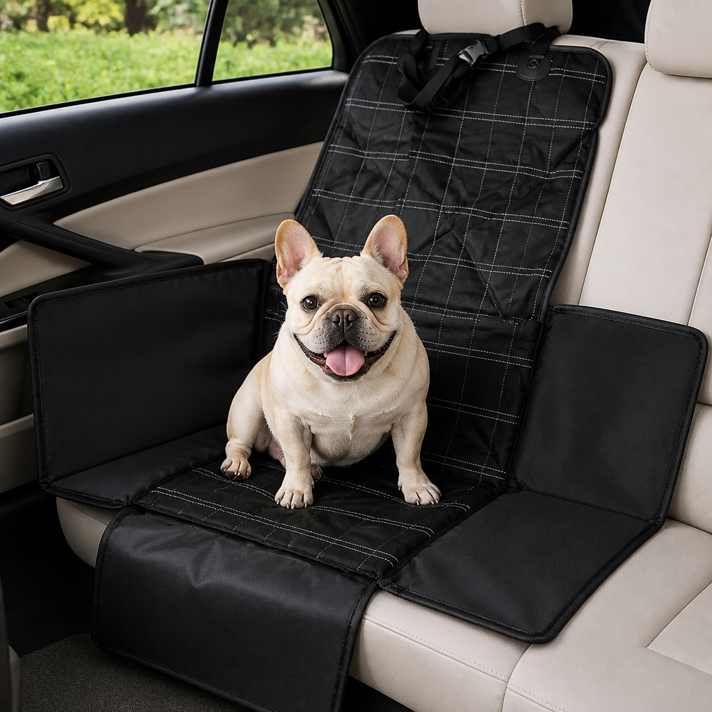 DogBedHouse Waterproof Oxford Foldable Car Seat Carrier