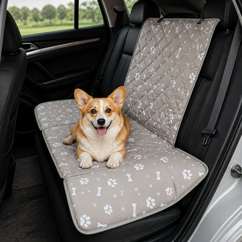 DogBedHouse Waterproof Oxford Foldable Car Seat Carrier