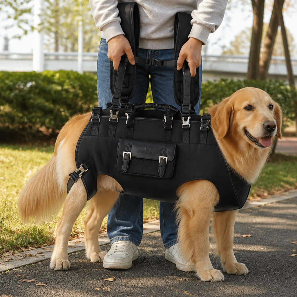 DogBedHouse Waterproof Oxford Full-Body Lift Harness