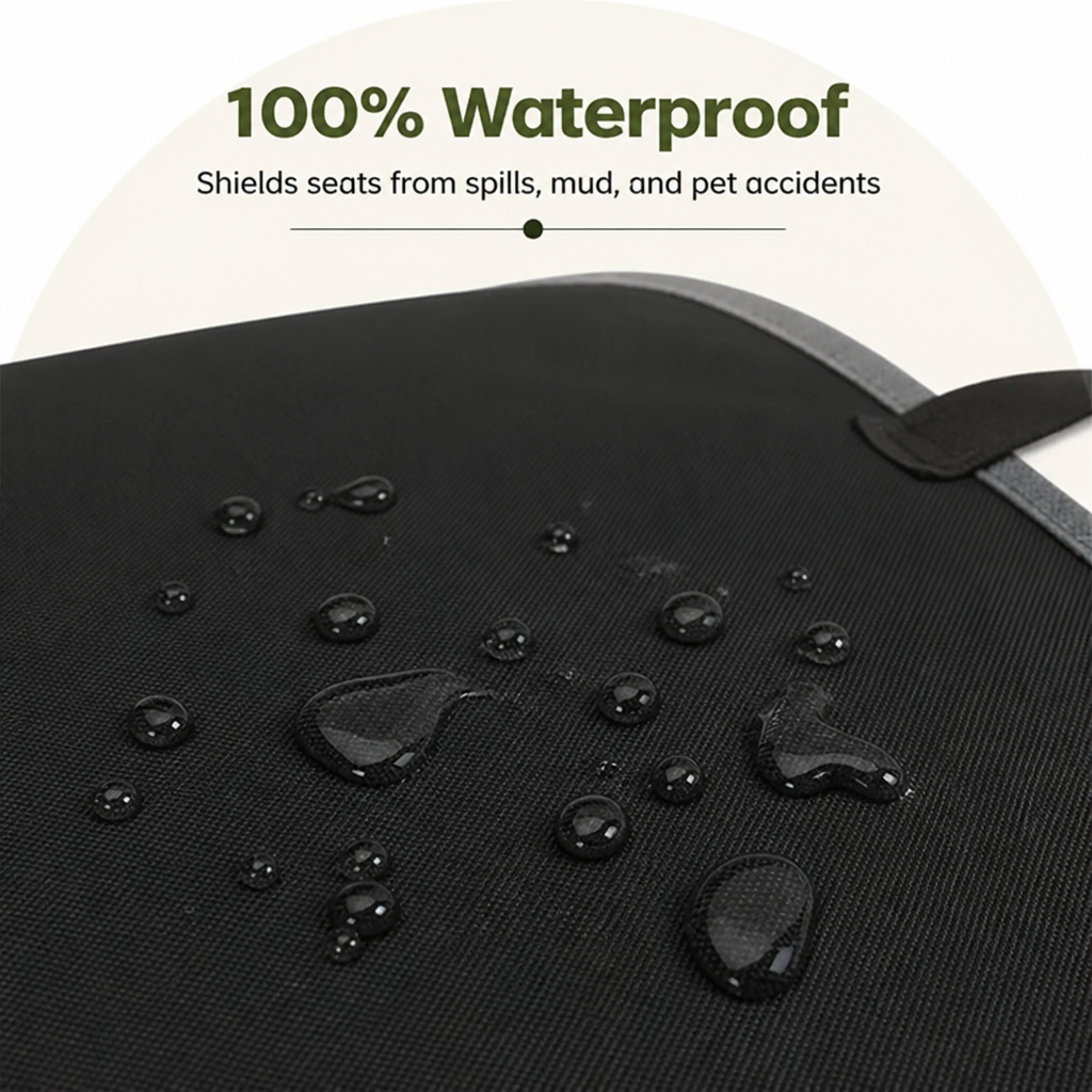 DogBedHouse Waterproof Oxford & Non-Slip Car Seat Cover
