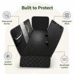 DogBedHouse Waterproof Oxford & Scratch-Resistant Car Backseat Cover (Non-Zippered Mesh)