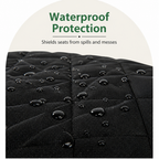 DogBedHouse Waterproof Padded Non-Slip Car Seat Cover (With Storage Bag)