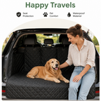 DogBedHouse Waterproof Padded Non-Slip Car Seat Cover (With Storage Bag)