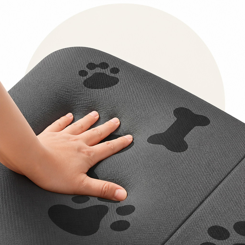 DogBedHouse Waterproof & Quick-Dry Nonslip Pet Feeding Mat