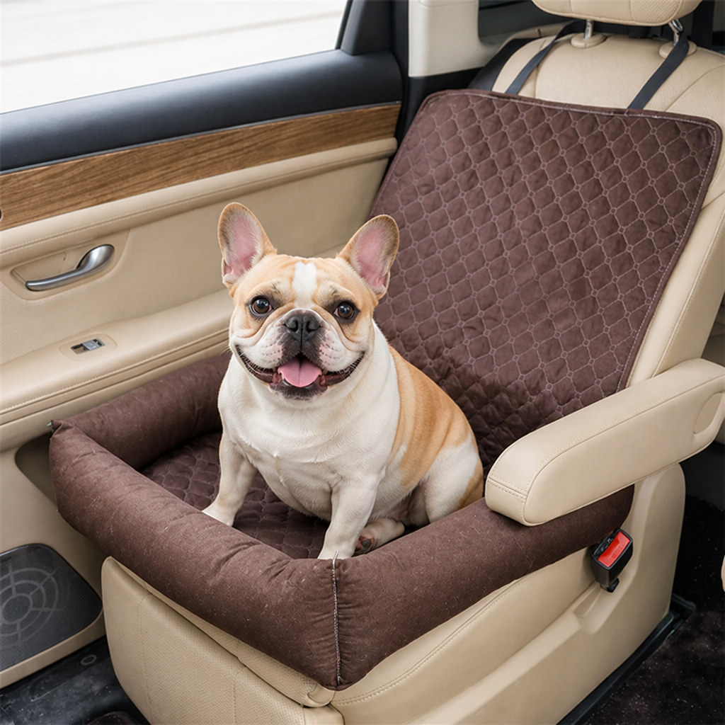 DogBedHouse Waterproof Quilted & Easy-Clean Car Seat Cover