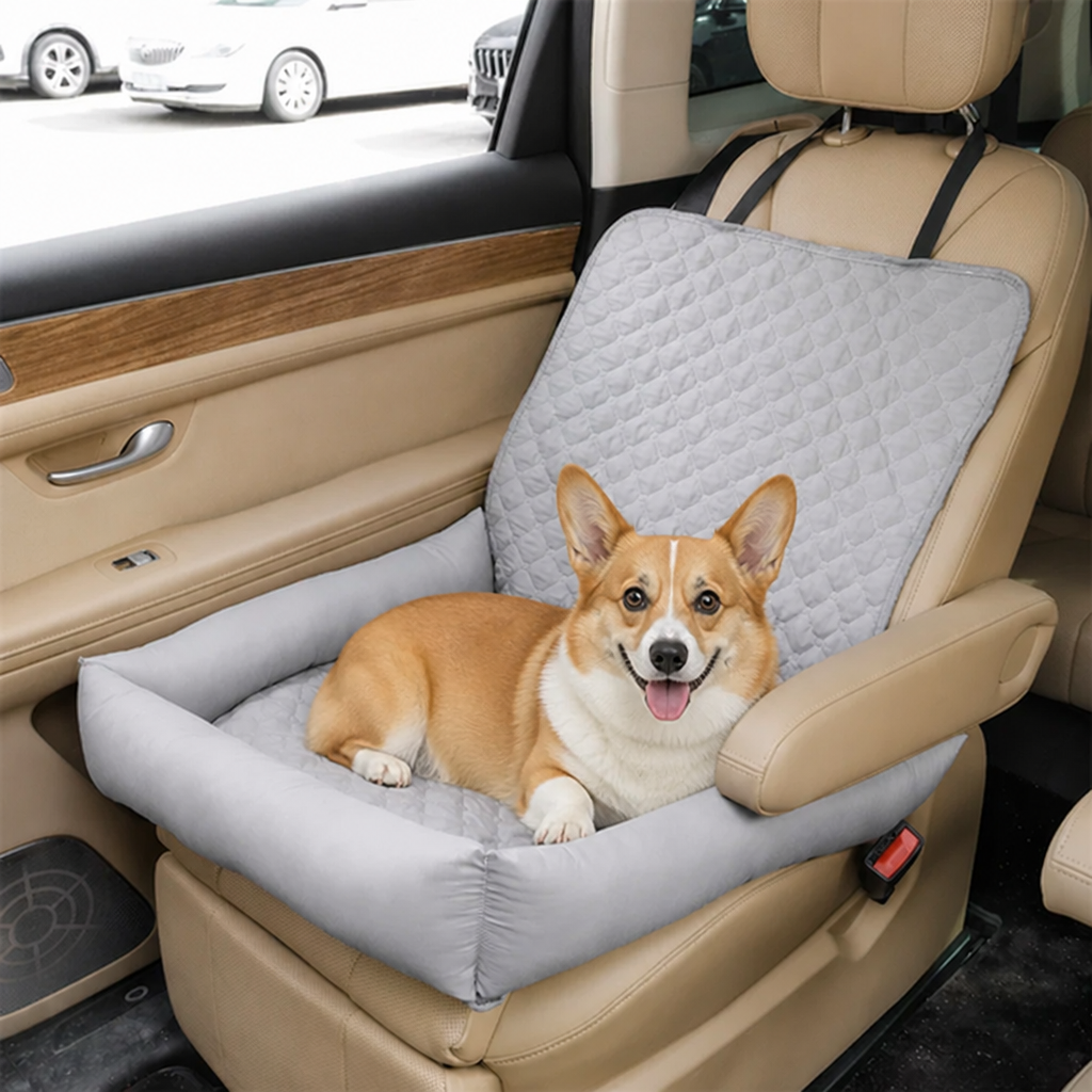 DogBedHouse Waterproof Quilted & Easy-Clean Car Seat Cover