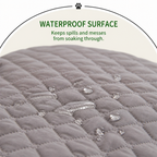 DogBedHouse Waterproof Quilted & Easy-Clean Car Seat Cover
