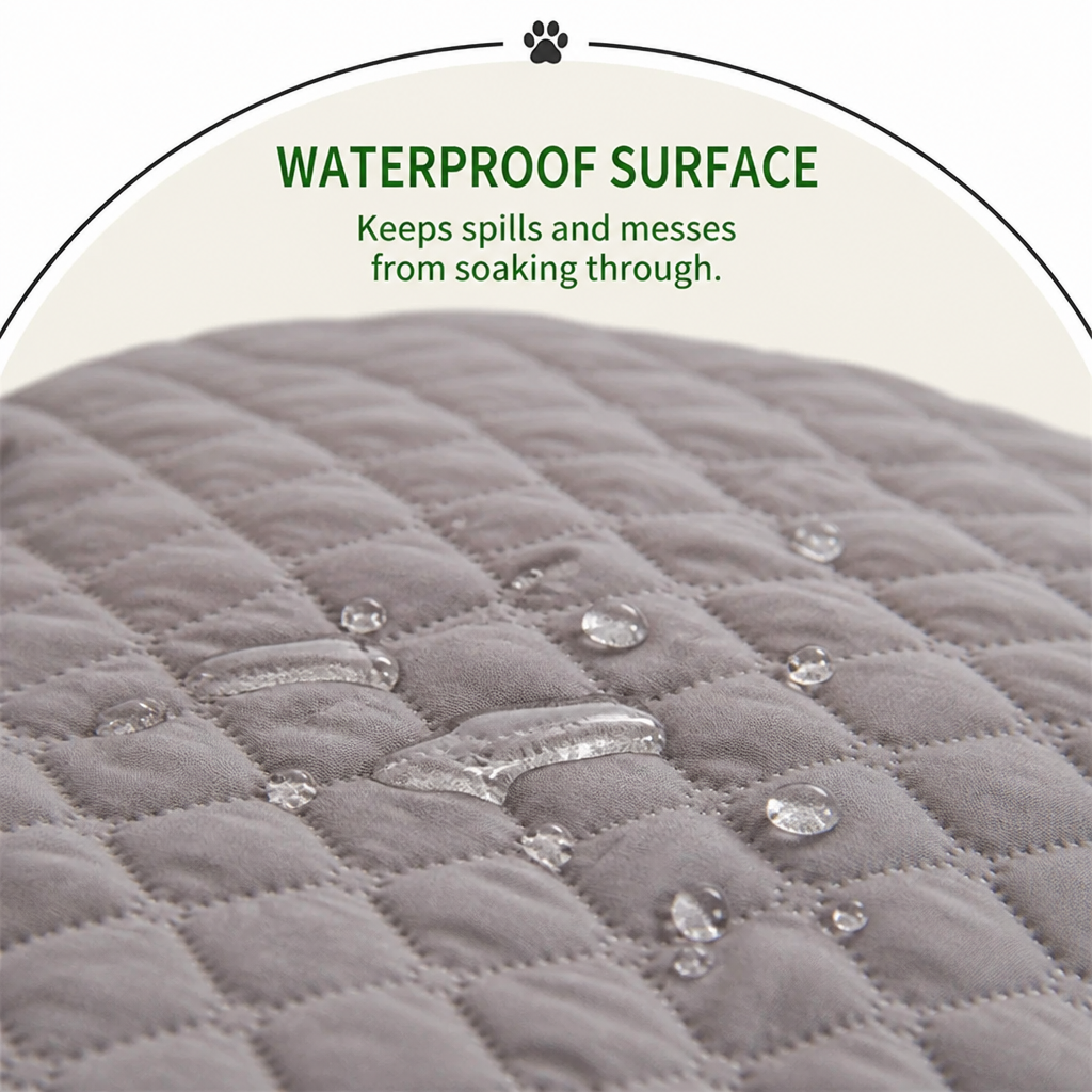 DogBedHouse Waterproof Quilted & Easy-Clean Car Seat Cover